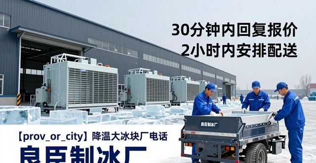 舟山降温大冰块厂电话 良臣制冰厂