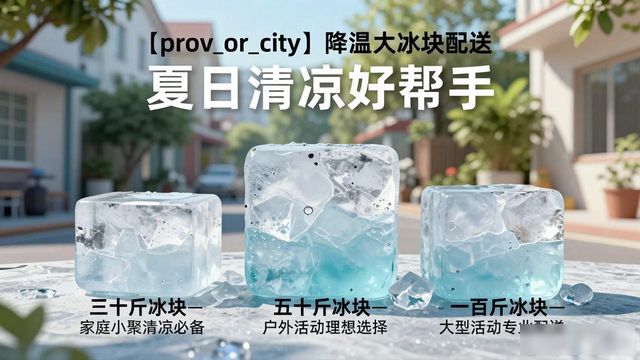 舟山降温大冰块配送 夏日清凉好帮手